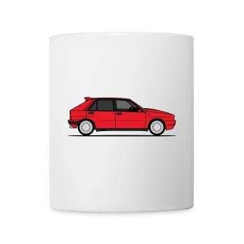 Delta Red - Tasse - Weiß - Vorne