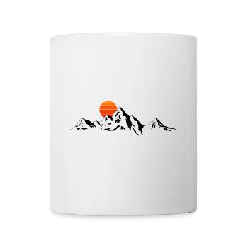 Montagnes Escalade et randonnée - Mug blanc - blanc - Devant