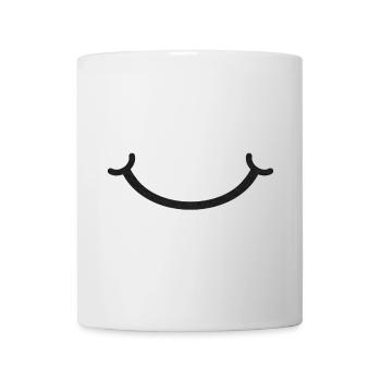 Sourire - Mug blanc - blanc - Devant