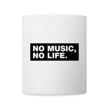No Music No Life - Mug - white - Front