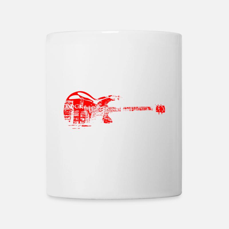 Tee shirt rock - Mug blanc - blanc