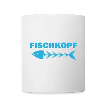 FISCHKOPF - Tasse - Weiß - Vorne