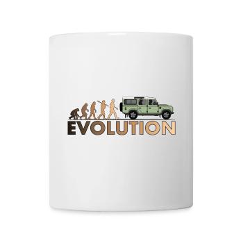 Defender 110 Evolution - Tasse - Weiß - Vorne