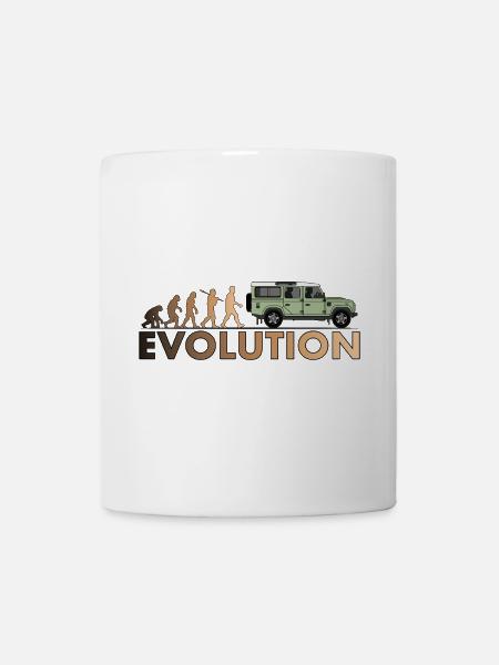 Defender 110 Évolution - Mug blanc - blanc