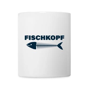 FISCHKOPF - Tasse - Weiß - Vorne