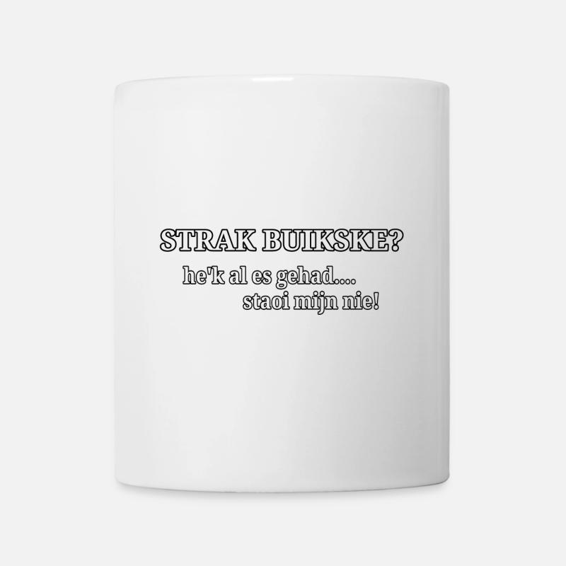 Ventre serré? - Mug blanc - blanc
