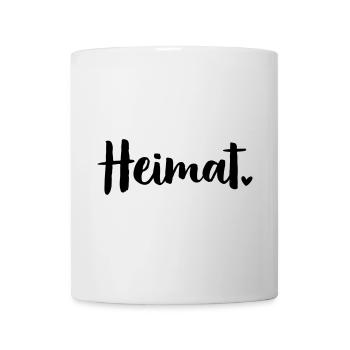 Heimat Herz - Tasse - Weiß - Vorne