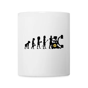 Humor Manip Block Radio für Männer Radiologie - Tasse - Weiß - Vorne