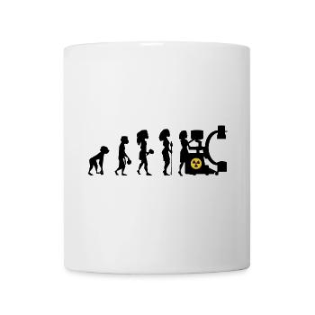 Humor Manip Block Radio Radiologie Frau - Tasse - Weiß - Vorne