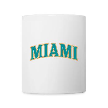 Miami - Tasse - Weiß - Vorne