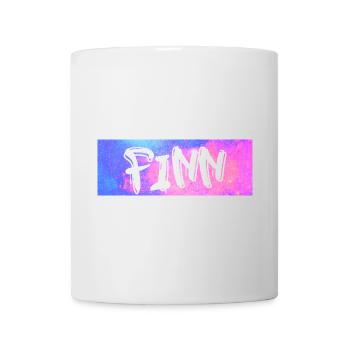 Finn: Neon-Graffiti Galaxie - Tasse - Weiß - Vorne