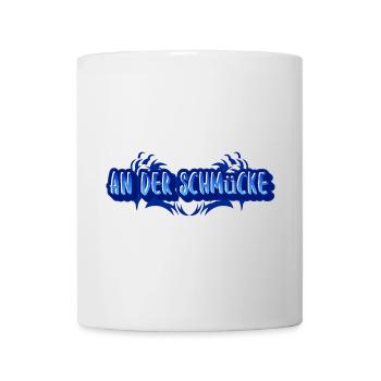Aufdruck An der Schmücke - Tasse - Weiß - Vorne