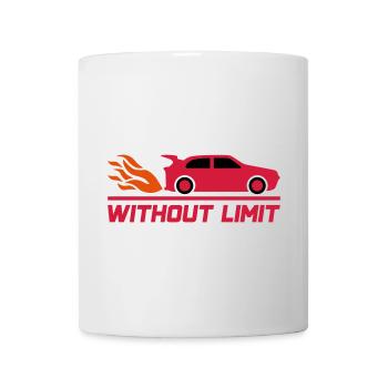 Sans limite (voiture de sport) - Mug blanc - blanc - Devant
