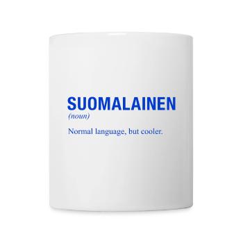 FINNISH LANGUAGE - Mug - white - Front