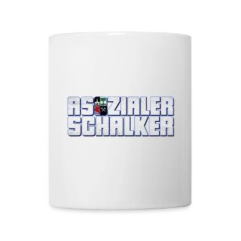 Asozialer Schalker | Gelsenkirchen Schalke - Tasse - Weiß - Vorne