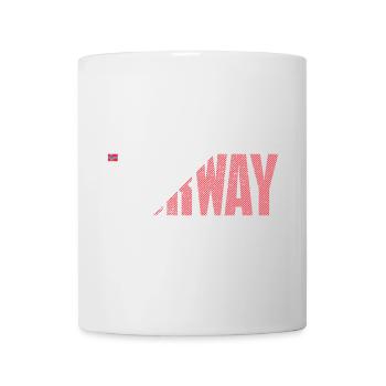Bannière nordique Nordway Bold - Mug blanc - blanc - Devant