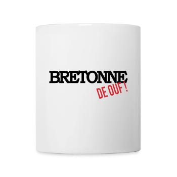 Bretonne de ouf - Mug blanc - blanc - Devant