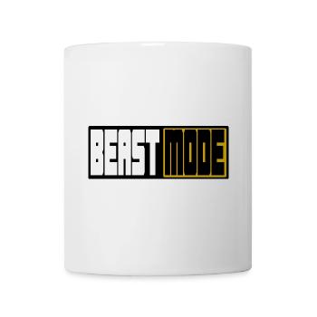 Modes Bête – Typographie en blocs gras - Mug blanc - blanc - Devant