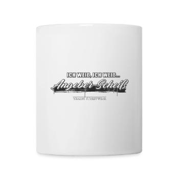 Angeber Scheiß - Tasse - Weiß - Vorne