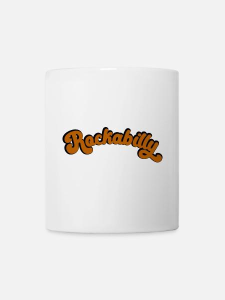 Rockabilly Retro Design in Vintage Art - Tasse - Weiß