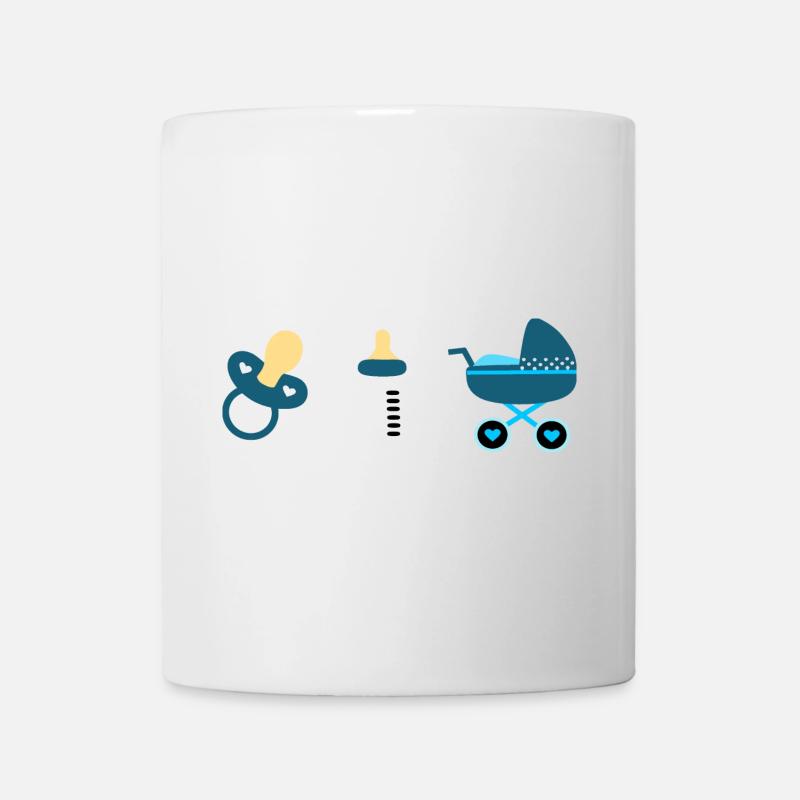 Baby Geburt 2025 Geschenk Geschenkidee - Tasse - Weiß