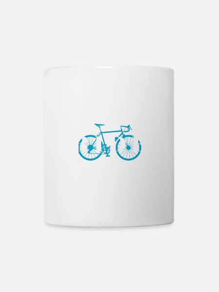 Faire du vélo - Mug blanc - blanc