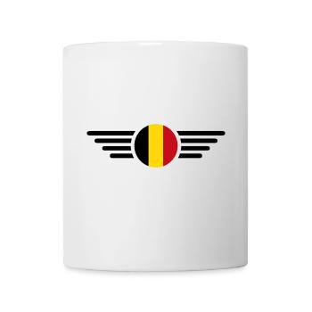 Belgien - Tasse - Weiß - Vorne