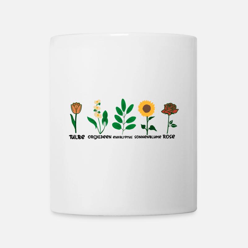 Espèces de fleurs - Mug blanc - blanc