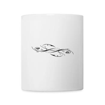 Verzierung filigran 3 - Tasse - Weiß - Vorne
