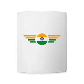 Ich liebe Indien, Stil Design T-Shirt - Tasse - Weiß - Vorne