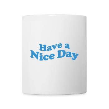 nice day - Tasse - Weiß - Vorne