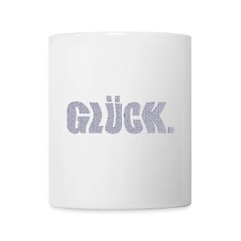 glück - Tasse - Weiß - Vorne