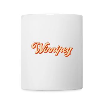 Winnipeg Retro Lettering - Mug - white - Front