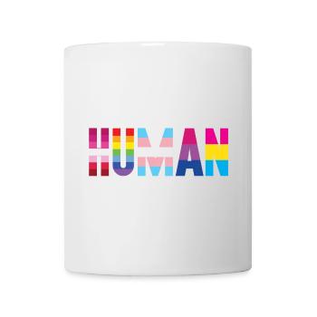 Mois de la fierté LGBT - Nous sommes tous humains - Mug blanc - blanc - Devant