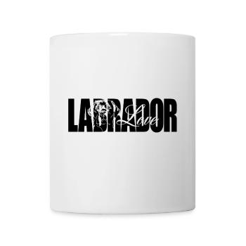 Labrador Retriever Labbi Love Liebe Hunde Wilsigns - Tasse - Weiß - Vorne