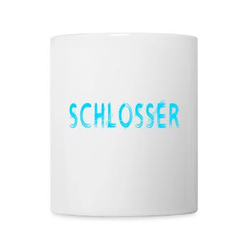 Schlosser Handwerker Design - Tasse - Weiß - Vorne