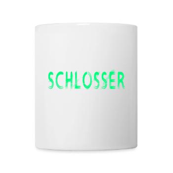 Schlosser Handwerker Design - Tasse - Weiß - Vorne