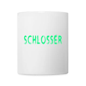 Schlosser Handwerker Design - Tasse - Weiß - Vorne