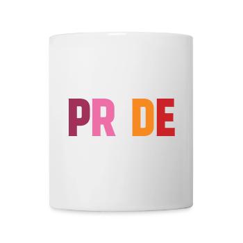Lesbian Pride - Mug - white - Front