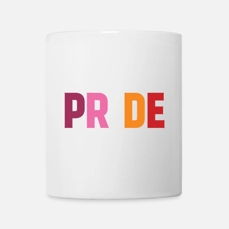 Lesbischer Stolz - Tasse - Weiß