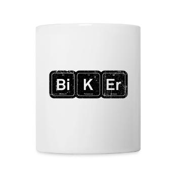 Biker Elements: Periodic Tee - Mug - white - Front