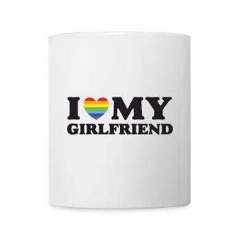 J’aime ma copine - LGBTQ - Mug blanc - blanc - Devant