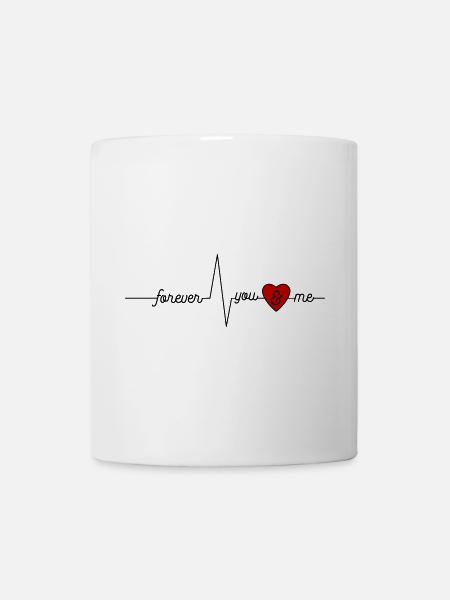 Forever love - Tasse - Weiß
