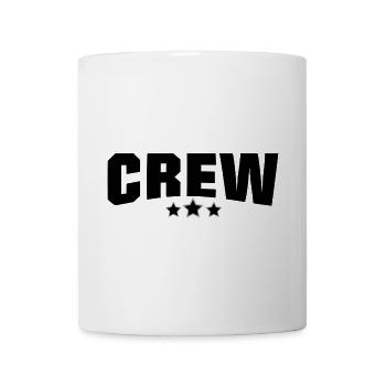 Crew design in black for your team - Mug - white - Front