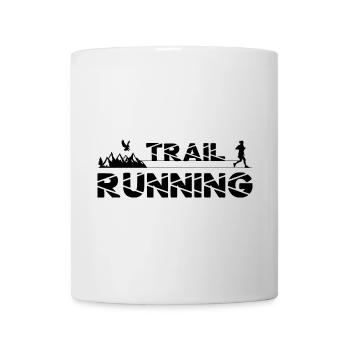 Trail Running Eagle Mountains Forest Shoes Profile - Mug - white - Front