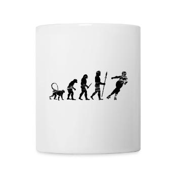 Development of a roller skater - Mug - white - Front