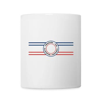 Bleu Blanc Rouge - Apéro copains FRANCE - Mug blanc - blanc - Devant
