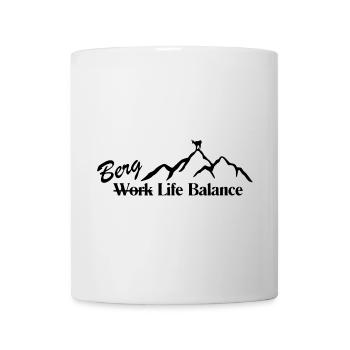 Berg Life Balance - Tasse - Weiß - Vorne