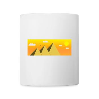 Égypte Égypte Le Caire vacances pyramide idée cadeau - Mug blanc - blanc - Devant