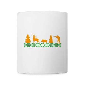 L’ADN de Hunter Hunt | Couleur changeante - Mug blanc - blanc - Devant
